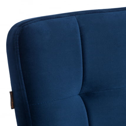 Стул обеденный Medeo LT, велюр, Blue (синий), 45х56х89 см_7