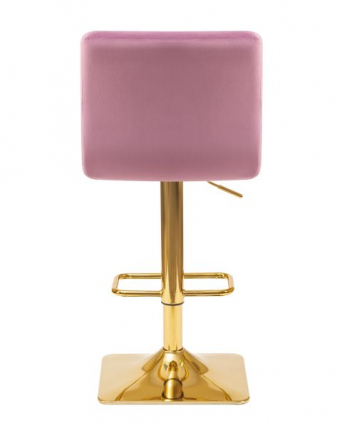 Стул барный DOBRIN GOLDIE (пудрово-сиреневый велюр (MJ9-52)) 2 шт_5