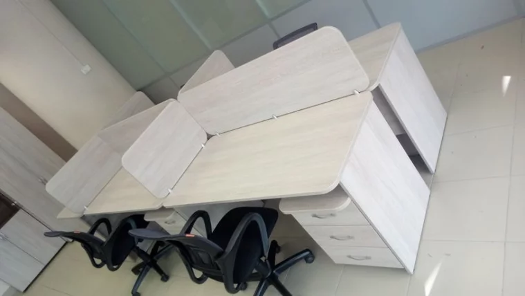 Тумба подкатная Glassy 3.14.10 Дуб сантана светлый_2