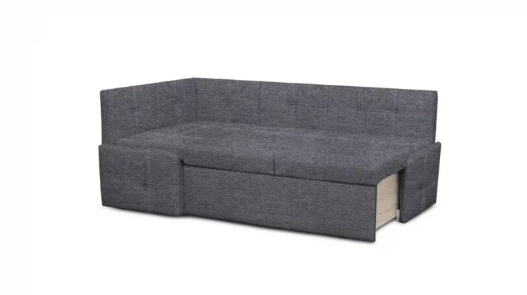 Кухонный уголок Вена рогожка Savana Plus Grafit_0