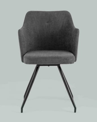 Стул вращающийся Слинг Серый_2