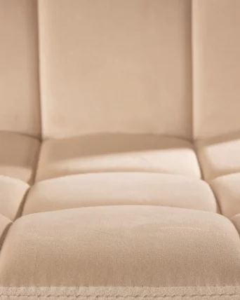 Стул барный DOBRIN KRUGER ARM Бежевый велюр MJ9-10_8