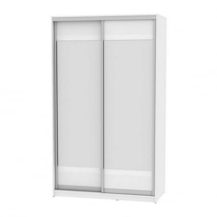 Шкаф-купе B-230х135х60-1(Белый-D10D10)_0