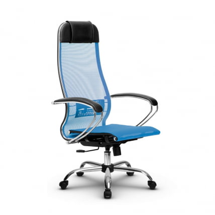 Кресло офисное МЕТТА B 1m 4/K131, Основание 17833 Комплект 2 Васильковое_0