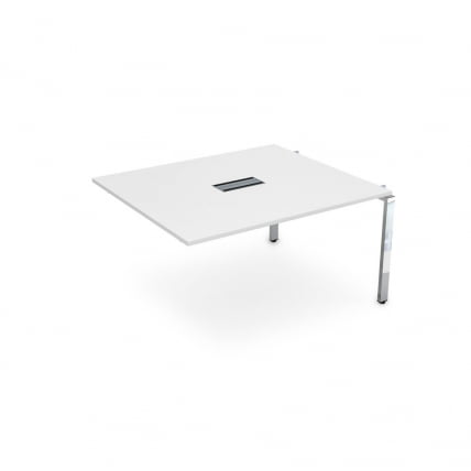 Стол системы БЭНЧ, переговорный, средний GLOSS LINE НСПС-П.928 Белый Премиум_0