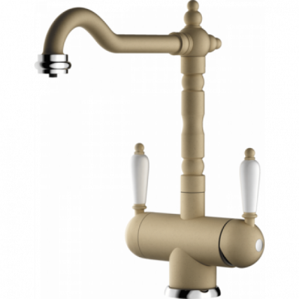 Смеситель Omoikiri Amagasaki-Сh Латунь/Гранит/Шампань_0