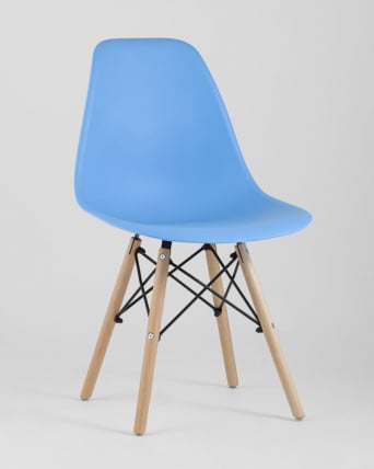 Стул Еамес Стйле ДСВ голубой 4 шт. комплект (разборный каркас) / Eames Style DSW_1