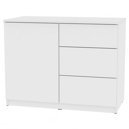 Комод Калисто(K15)699х902х468PUSHtoOPEN(Белый)_0