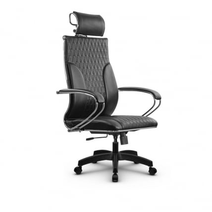 Кресло руководителя Metta L 2c 44B/K Комплект 4 Черное_0