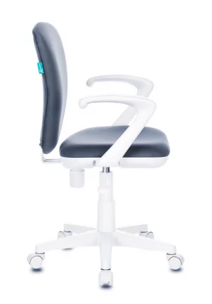 Кресло детское Бюрократ KD-W10AXSN (пластик белый) Серый 26-25_2