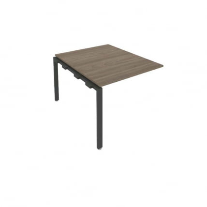 Проходной наборный элемент переговорного стола Metal System Б.ППРГ-1 Вяз/Антрацит_0