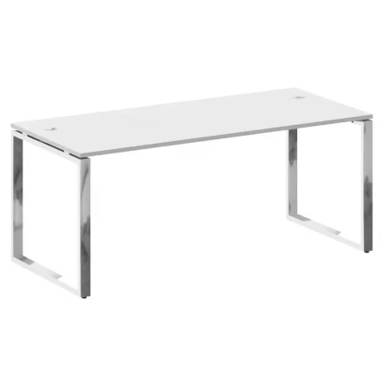 Стол рабочий руководителя METAL SYSTEM DIRECT БО.СРР-5.8 Белый_0