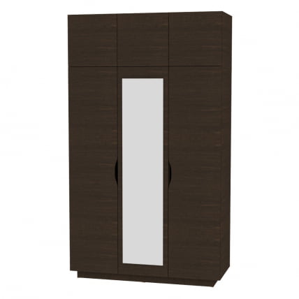 Шкаф распашный Аврора(H21_M)2322х1351х540(Венге)_0