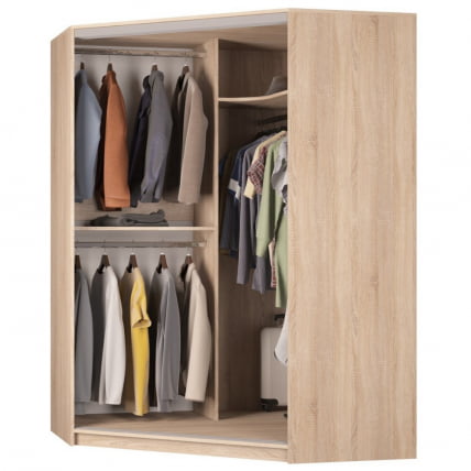 Шкаф-купе YA-198х1400-718-5(Венге-ДМ-D1D2)_1