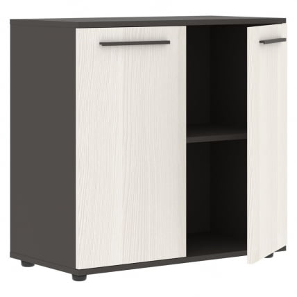 Шкаф с глухими малыми дверьми EDIS ELCS 85.1 Ясень Траун Мокко Мокко_1