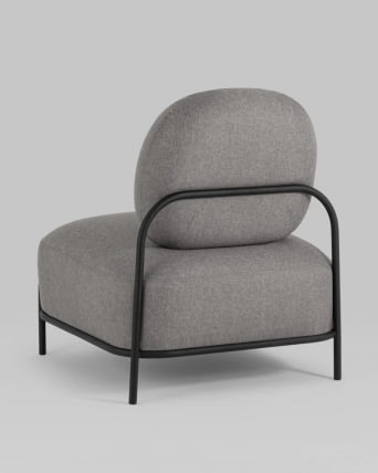 Кресло Стоун 1 рогожка Серый_11