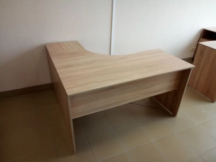 Стол письменный правый SET140-1 R Дуб Cонома Cветлый_4