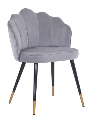 Стул Камилла велюр Серый_1