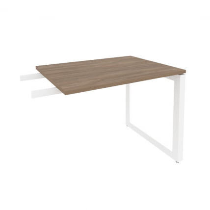 Брифинг-приставка на О-образном м/к ONIX O.MO-BR-9 Дуб Аризона/Белый_0