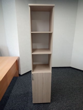 Шкаф высокий полуоткрытый Glassy 6.19.12Пр Туя_4