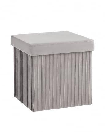 Пуф складной с ящиком Store Square Серый_0