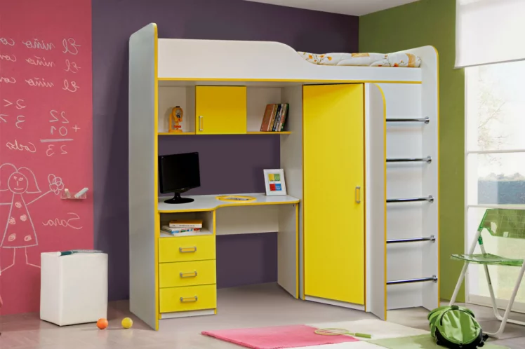 Уголок школьника №9 Дуб молочный/Белый_0