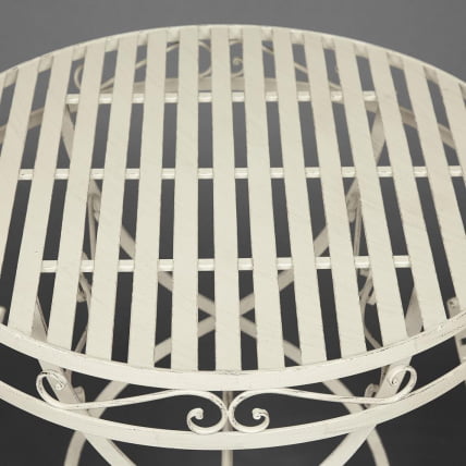 Комплект (стол + 2 стула) Secret de Maison PALLADIO (mod. PL08-8668/8669) белый антик (antique white)_16