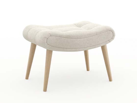 Пуф Слайм ЛД 330.031.000 ULTRA IVORI Молочный_0