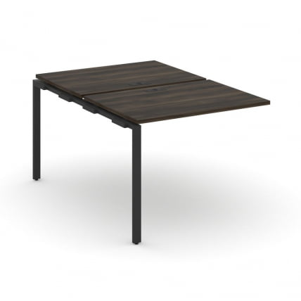 Двойной наборный элемент рабочей станции CONCEPT CN.DNRS-001 Дуб Мали Черный_0