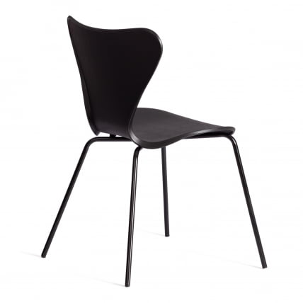 Стул Jacobsen (mod DC 102-1) пластик/металл, 45 х 54.5 х 80 см, Black (Черный) / Black (Черный)_2