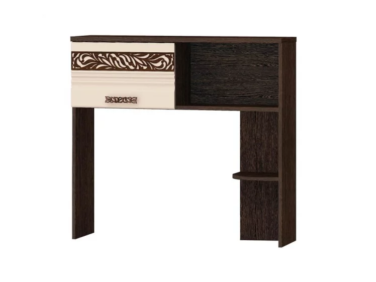 Надстройка для стола Катрин 92.27 Дуб венге Белый песок Браун вуд_0