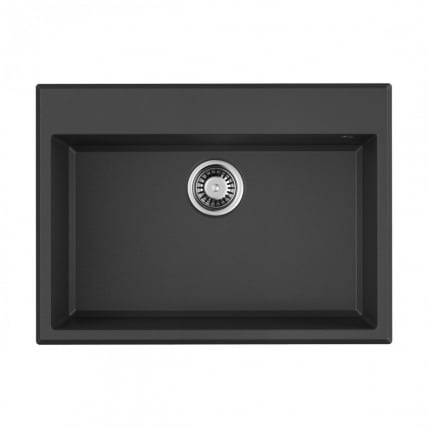 Мойка Omoikiri Tedori-68-Bl Tetogranit/Черный_0