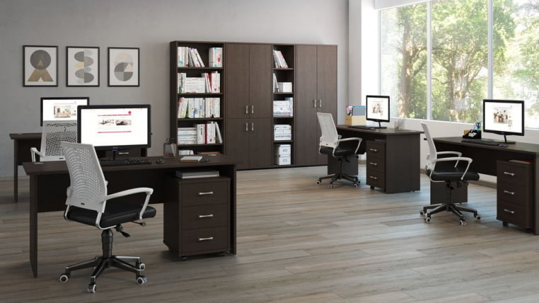 Гардероб глубокий TRD29650101 Темный дуб_1