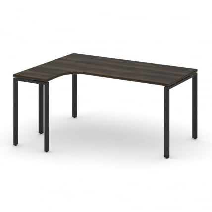 Стол эргономичный левый CONCEPT CN.SA-001(L) Дуб Мали Черный_0