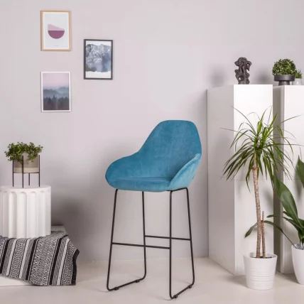 Стул барный Kent (Б) Блю/Линк_5