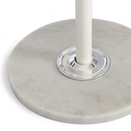 Вешалка Bara (mod. GH-8606) металл/хром/мрамор, 37 x 37 x 175 см, White (Белый) / White (Белый)_4