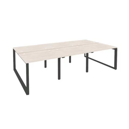 Рабочая станция на О-образном м/к ONIX O.MO-D.RS-6.1.8 Денвер Светлый/Антрацит_0