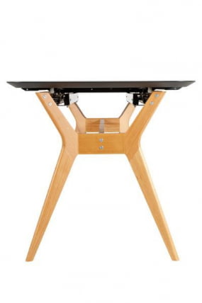 Стол раскл. Нарвик Glass 120-150 Automatic Natur/Light matte glass_5