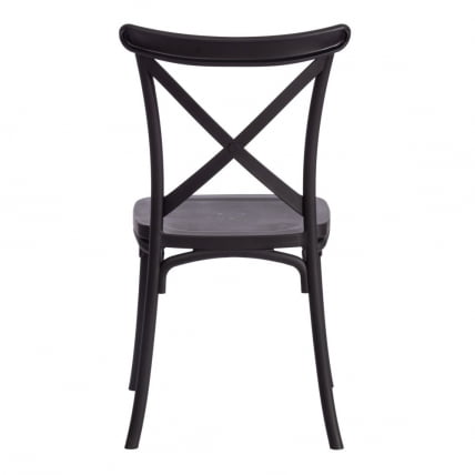 Стул CROSS (mod. PL24) / 1 шт. в упаковке пластик, 48 х 58 х 89 см, Black (черный) 05_7