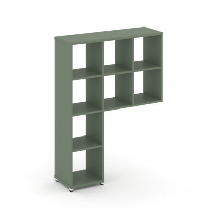 Надставка на стол высокая без наполнения CONCEPT CN.NV-001 Кобо Белый металл_0