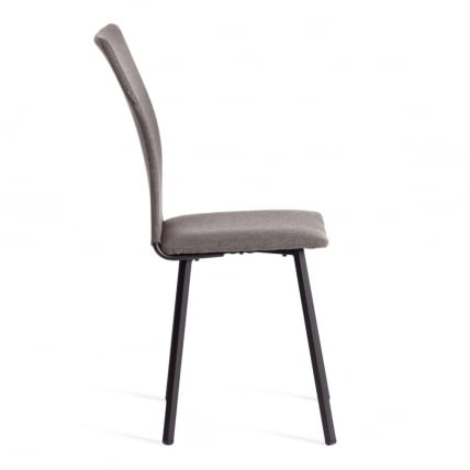 Стул обеденный La Rousse ткань рогожка, 49х50х93, серый/черный, 3M 16/2_3