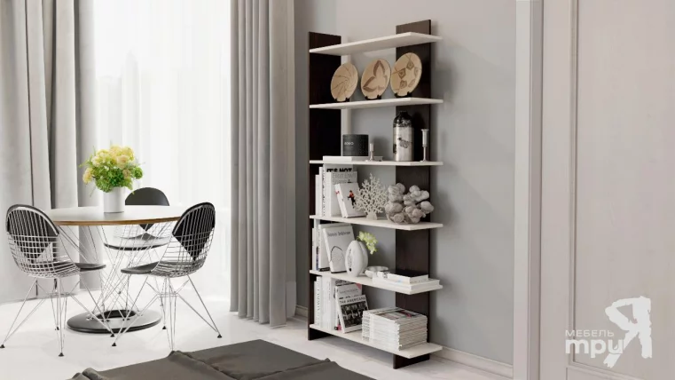 Стеллаж тип 13 Венге Цаво-дуб белфорт_1