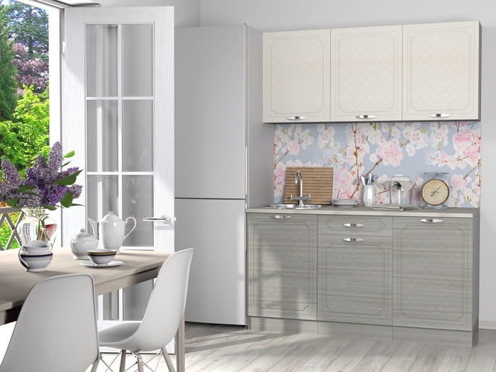 Глянцевый фартук (КОМПОЗИТ) KM 63_2