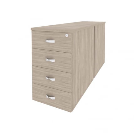 Тумба двойная приставная / опорная ONIX O.TPO-2.7 Дуб Аттик_0