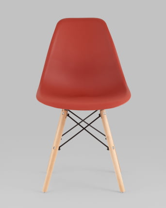 Стул Еамес Стйле ДСВ терракотовый 4 шт. комплект (разборный каркас) / Eames Style DSW_1