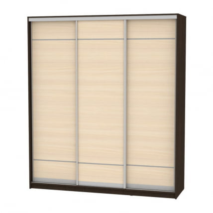 Шкаф-купе Б-230х200х60-3(Венге-ДМ-Д7Д7Д7) / B-230х200х60-3(Венге-ДМ-D7D7D7)_0