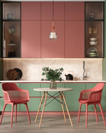 Стол Eames DSW NEW D80 бежевый_11