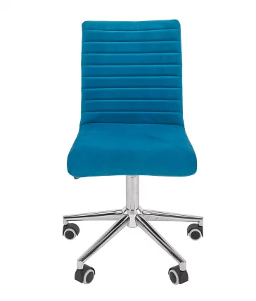 Кресло для оператора CHAIRMAN 020 ткань Бирюзовый_1