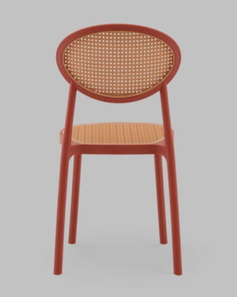 Стул Junie пластиковый красный_6