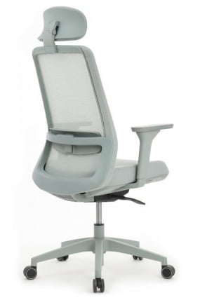 Кресло Ворк В-218C БЛУЕ Голубой / Work W-218C BLUE_2